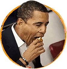 Barrack Obama est fan du burger qui roule