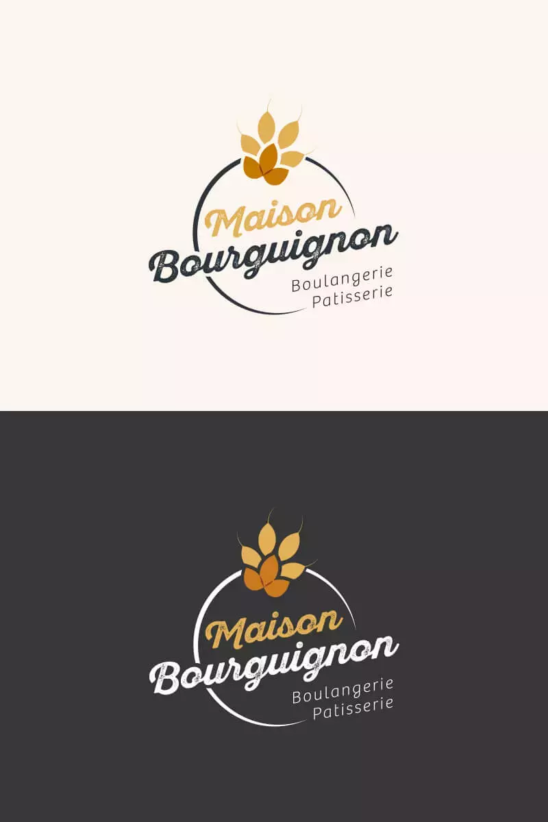 Logo "Label" pour la marque Bourguignon.